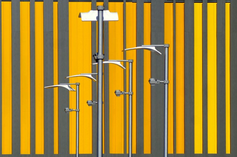 黄色,线条,建筑,抽象,条纹,条码