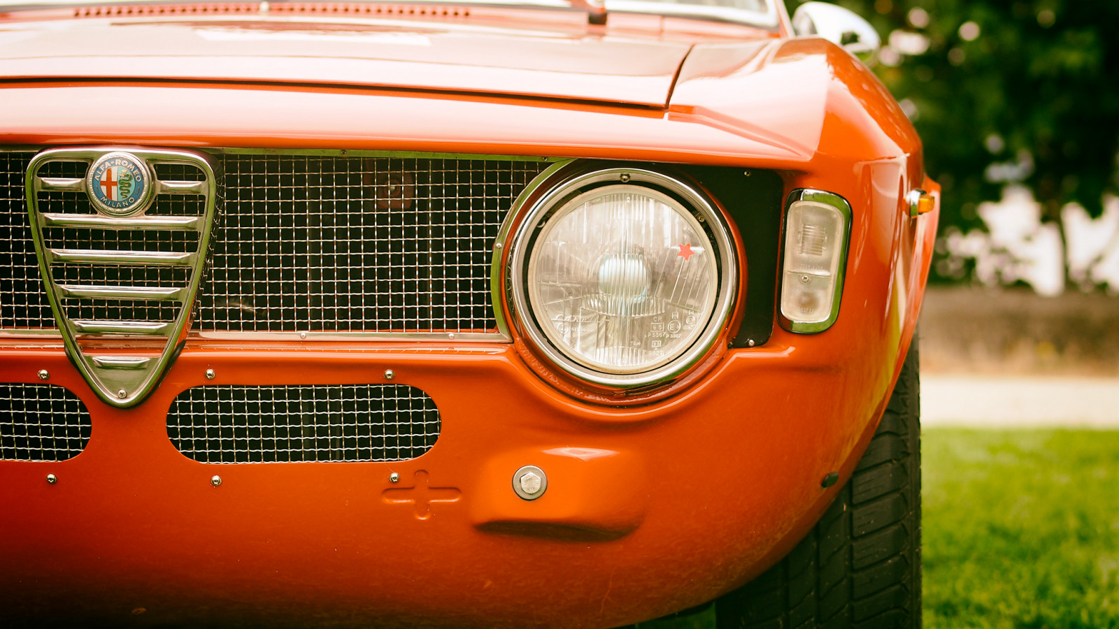 Červené, Kanada, detail, auto, symbol, italština, před naším letopočtem, Britská Kolumbie, vibrující, živý, Surrey, odznak, kapuce, crescentbeach, mřížka, GT, 169, Alfa Romeo, fragment, 2014, zd, 50mmmacro20, 50mmmacrof20, southsurrey, stepnose, panasonicdmwma1, olympusem5, crescentbeachinvitationalconcoursdelegance