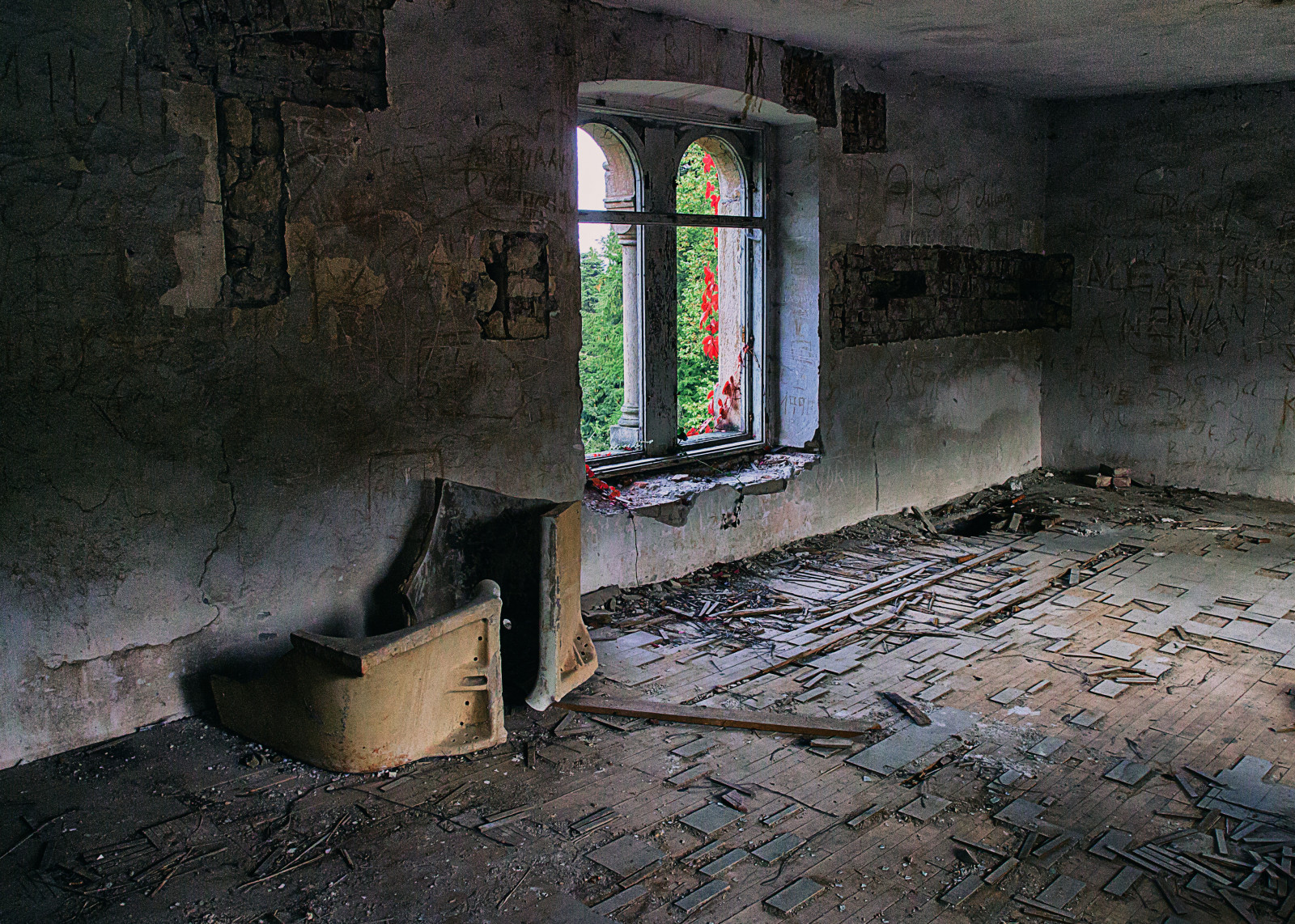 ablak, fal, kastély, Horvátország, Konkrét, arhitecture, sisko1235711, varazdin