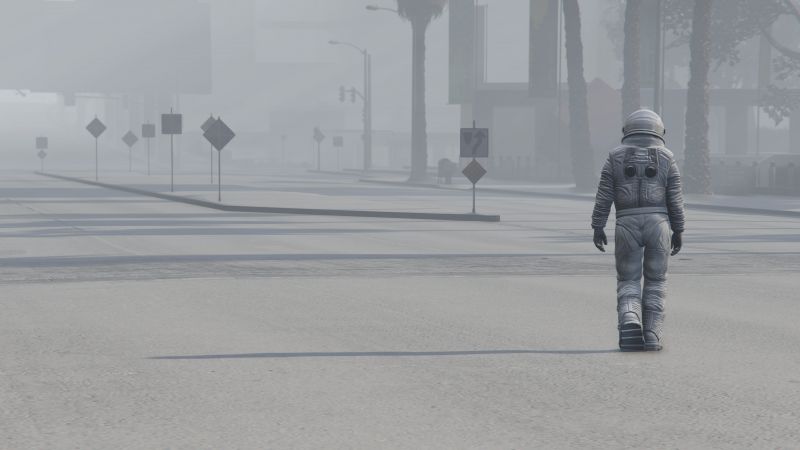 śnieg, Zamrażanie, zimowy, obszar miejski, ranek, mgła śnieg, Zamrażanie, zimowy, obszar miejski, ranek, mgła