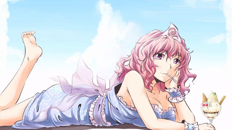 ilustrare, anime, în căutarea departe, fete anime, par scurt, cer ilustrare, anime, în căutarea departe, fete anime, par scurt, cer