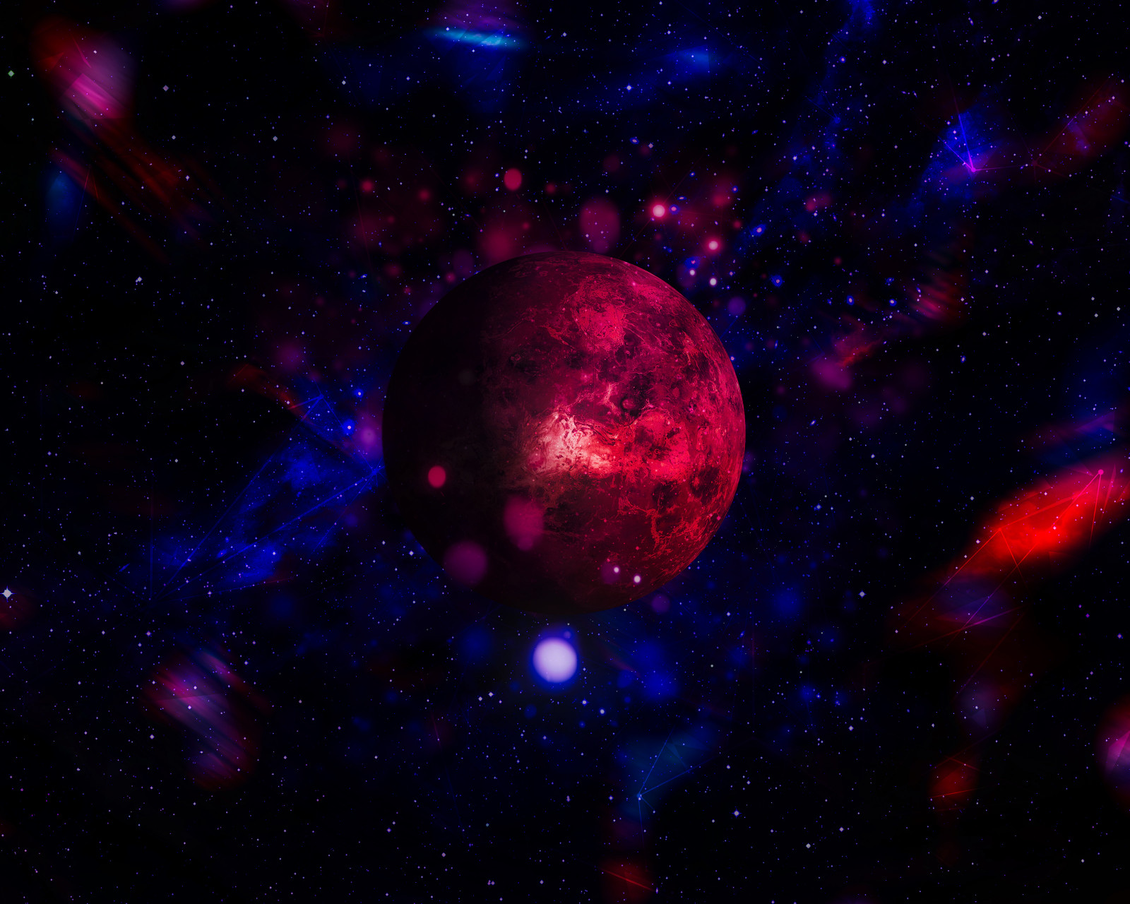 kỹ thuật số, không gian, nghệ thuật số, Sao, Hành tinh