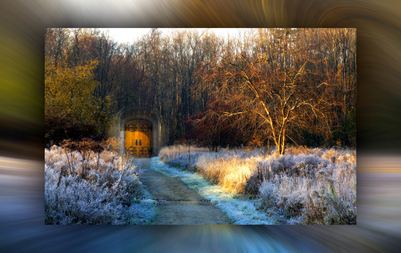 voda, Příroda, odraz, zima, zmrazení, ráno, slunečnímu záření, strom, krajina, vodní tok, vodní prvek, sníh, malování, počítač tapeta, večer