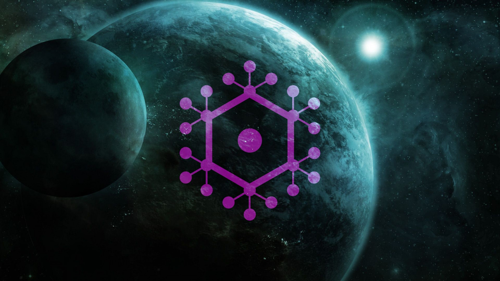 planeta, prostor, Země, logo, mlhovina, kruh, vesmír, astronomie, digital vandalismus, tma, Snímek obrazovky, počítač tapeta, fraktální umění, vesmír, astronomický objekt