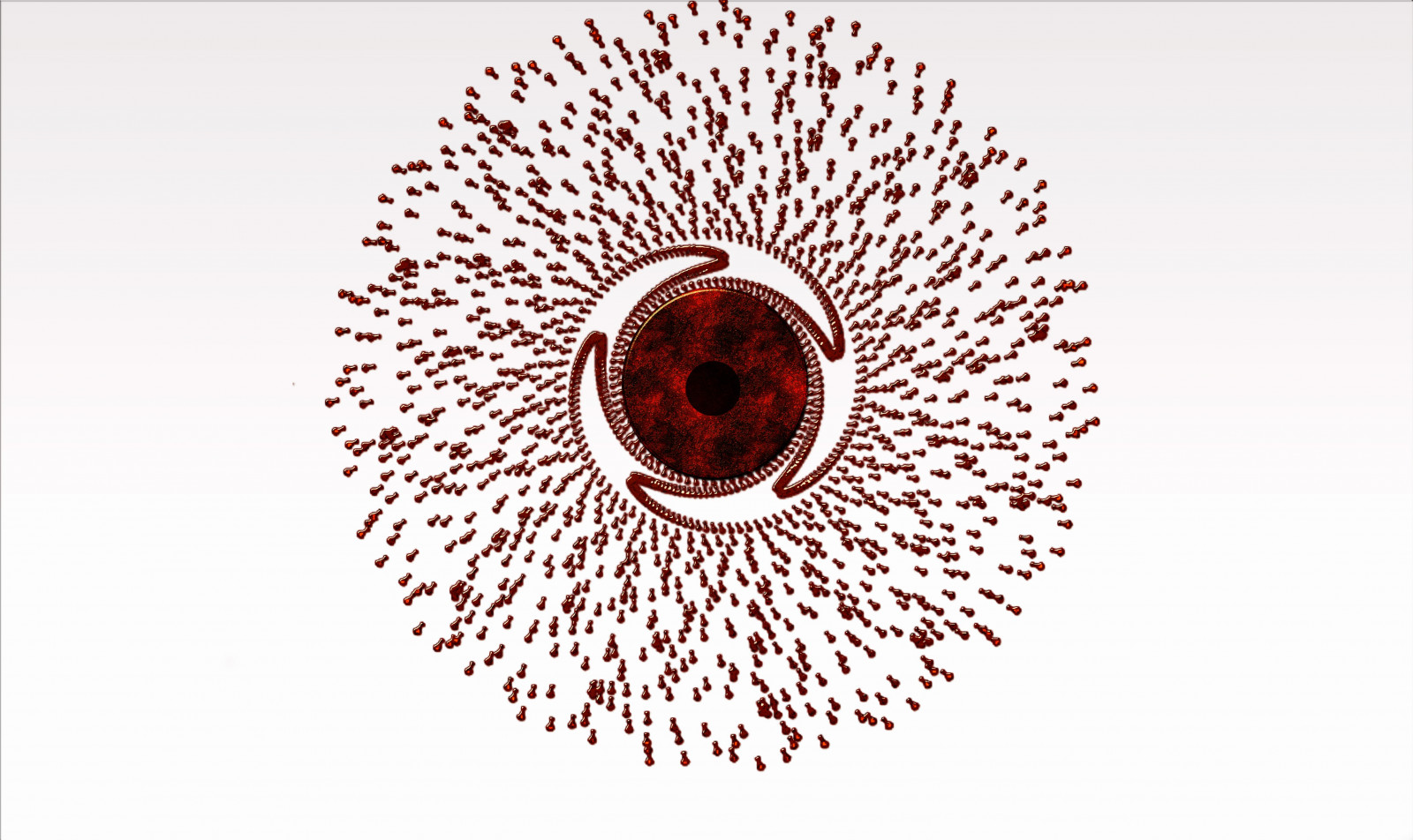 bílý, ilustrace, digitální umění, oči, abstraktní, Červené, spirála, logo, vzor, kruh, značka, květ, oko, tvar, design, čára, orgán