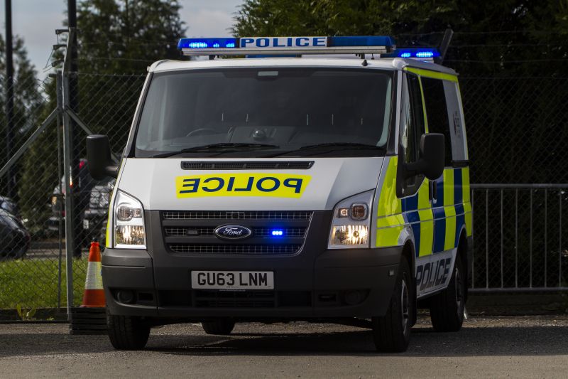 Spojené království, policie, Surrey, Weybridge, Policevan, Surreypolice Spojené království, policie, Surrey, Weybridge, Policevan, Surreypolice