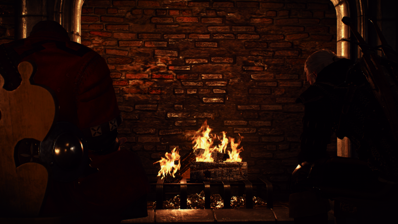 tempio, videogiochi, notte, sera, The Witcher 3 Caccia Selvaggia, leggero