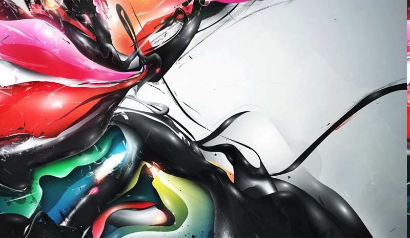 seni digital, abstrak, mobil, Rik Oostenbroek, SENI, kendaraan seni digital, abstrak, mobil, Rik Oostenbroek, SENI, kendaraan