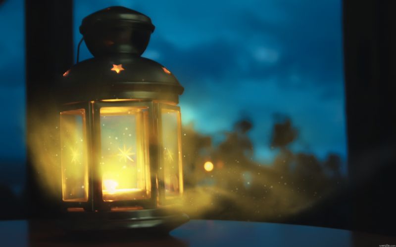 finestra,luci,notte,riflessione,stelle,lanterna