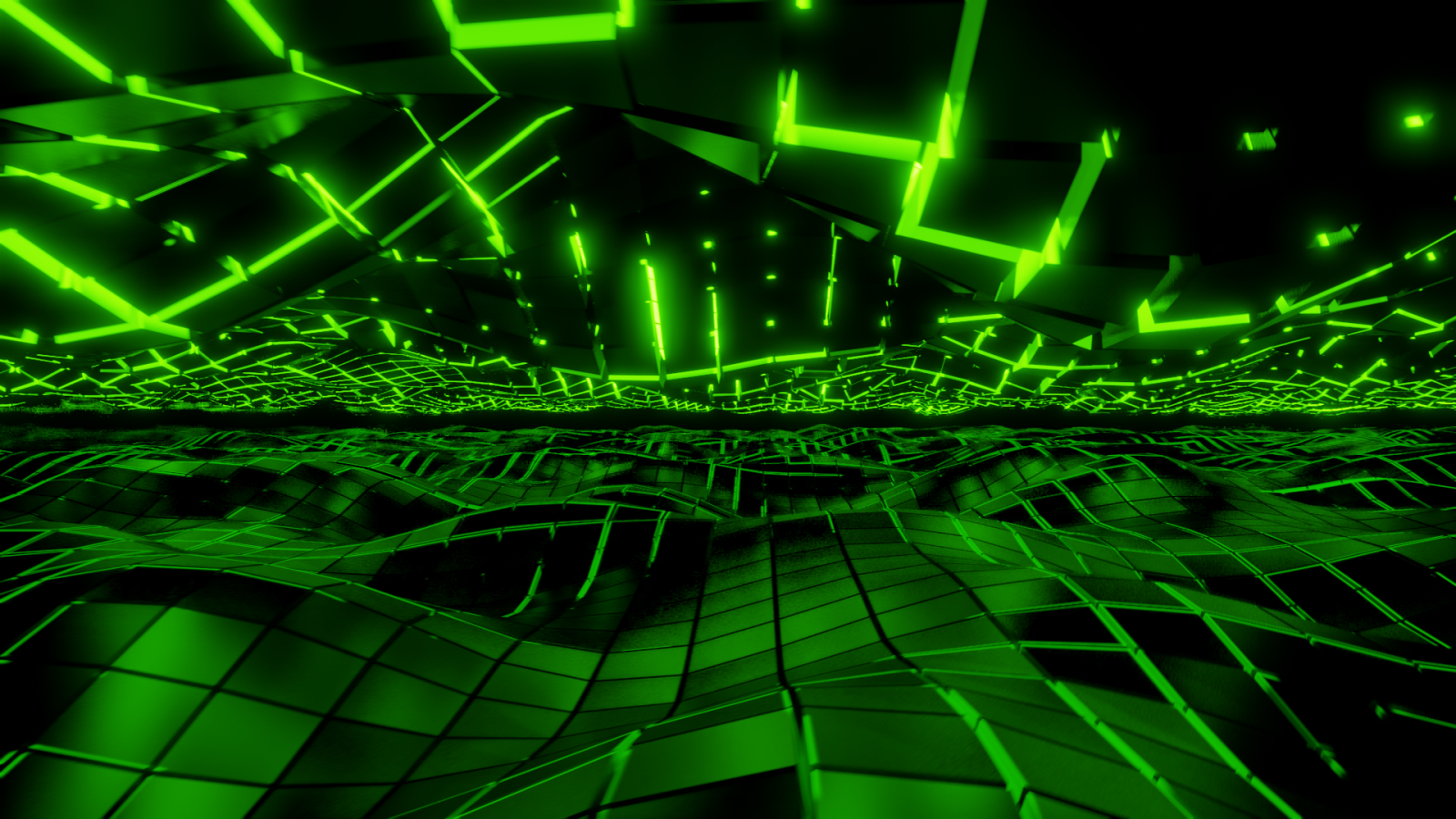 Fond d'écran science fiction, Mixeur, abstrait, 3D Abstract