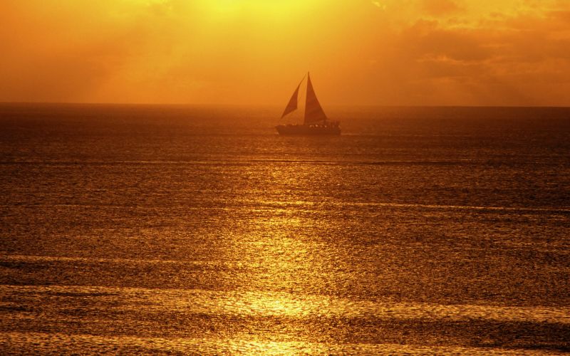 Sonnenlicht, Schiff, Sonnenuntergang, Meer, Betrachtung, Segelschiff Sonnenlicht, Schiff, Sonnenuntergang, Meer, Betrachtung, Segelschiff