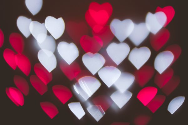 highlights,hearts,texture