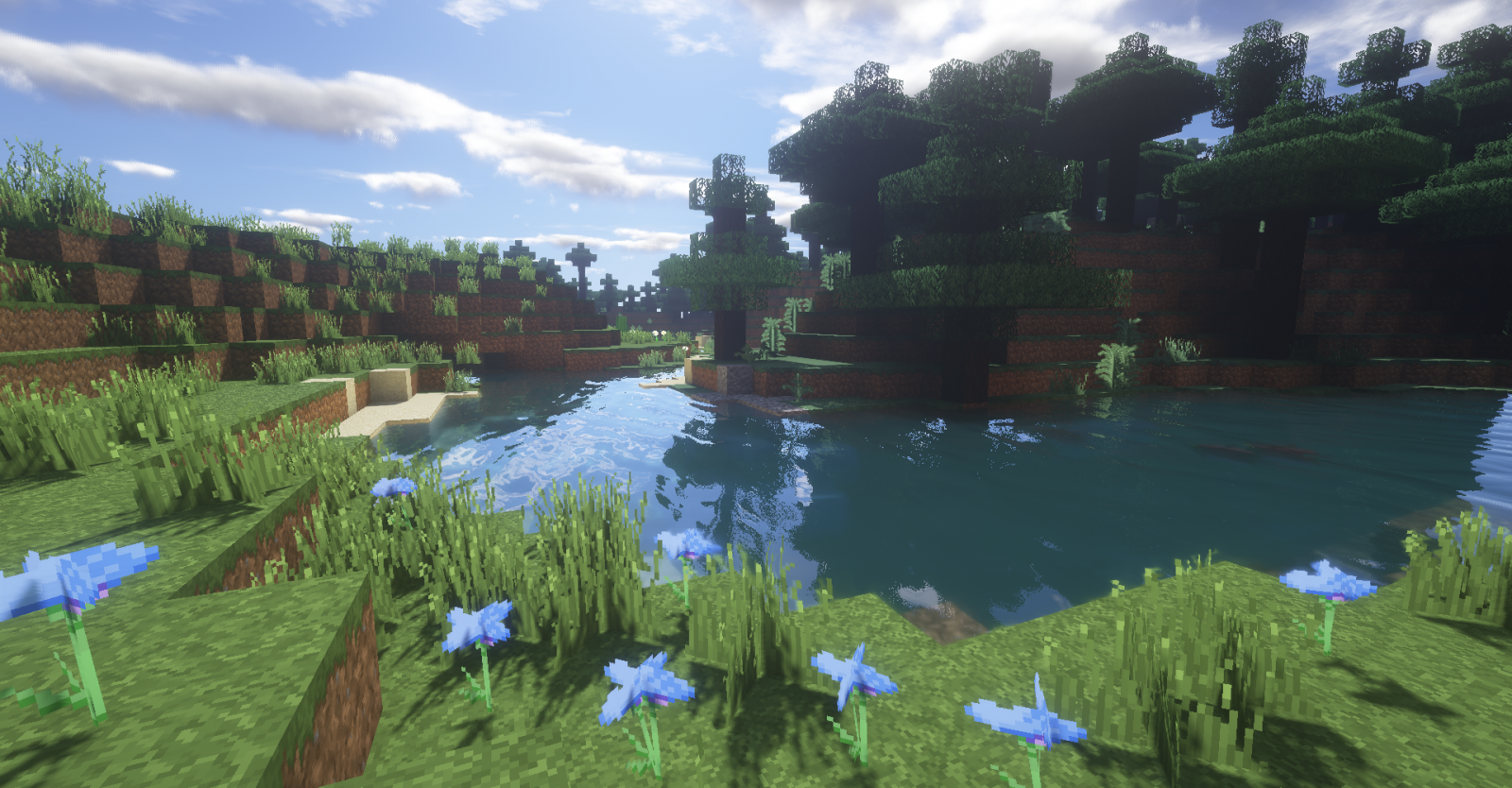 Minecraft, natural scenery
