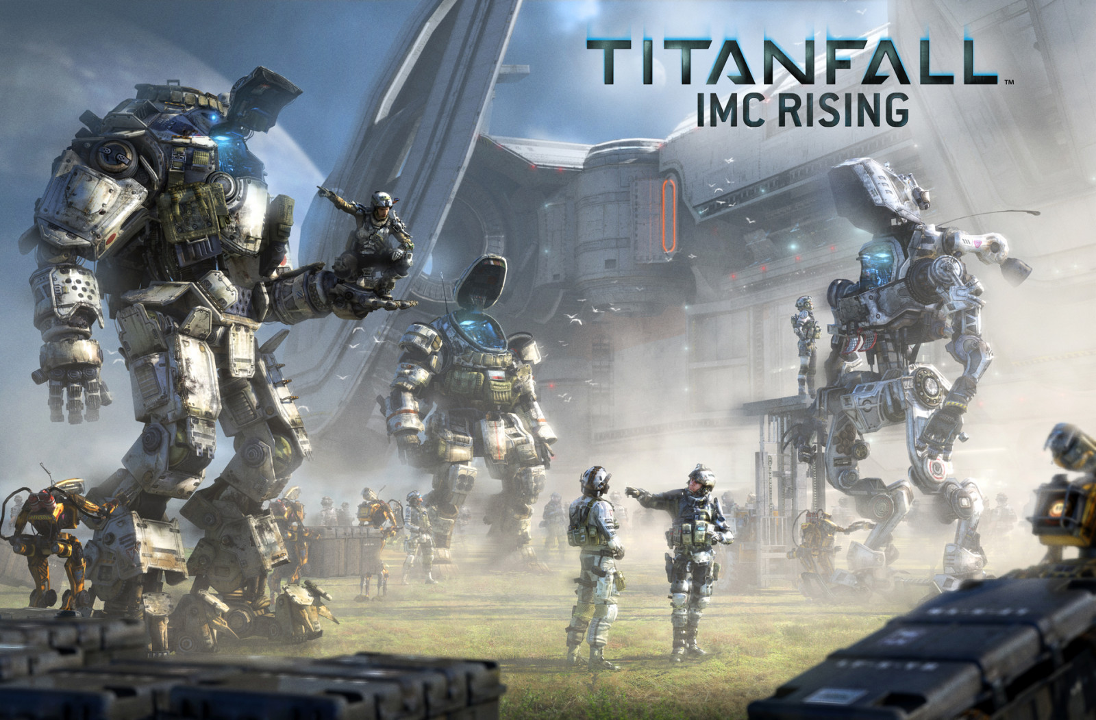 Video game, Titanfall, screenshot, mecha, permainan pc