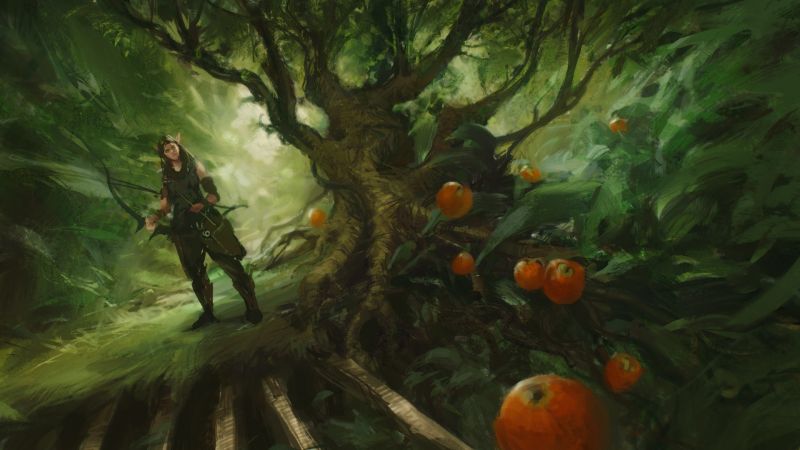 숲, 판타지 아트, 전사, 밀림, 열대 우림, 그림 숲, 판타지 아트, 전사, 밀림, 열대 우림, 그림