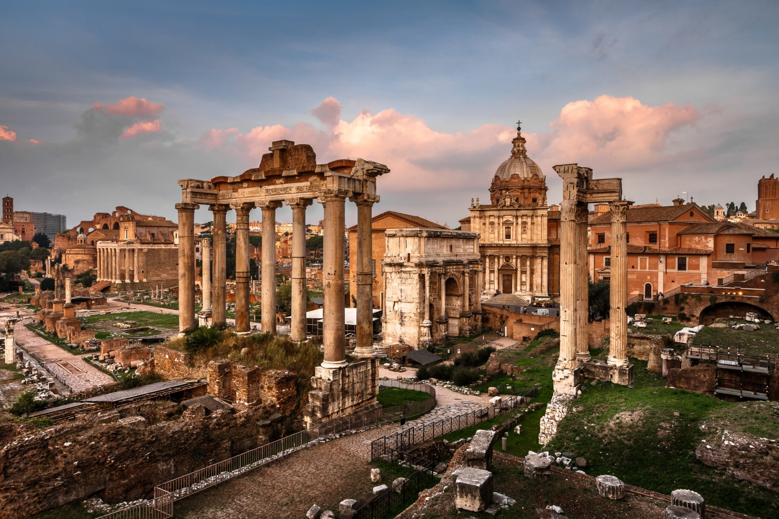 Landscape Design Rome Wallpaper : 2500x1667 px, landscape, nature, old building, Rome ...