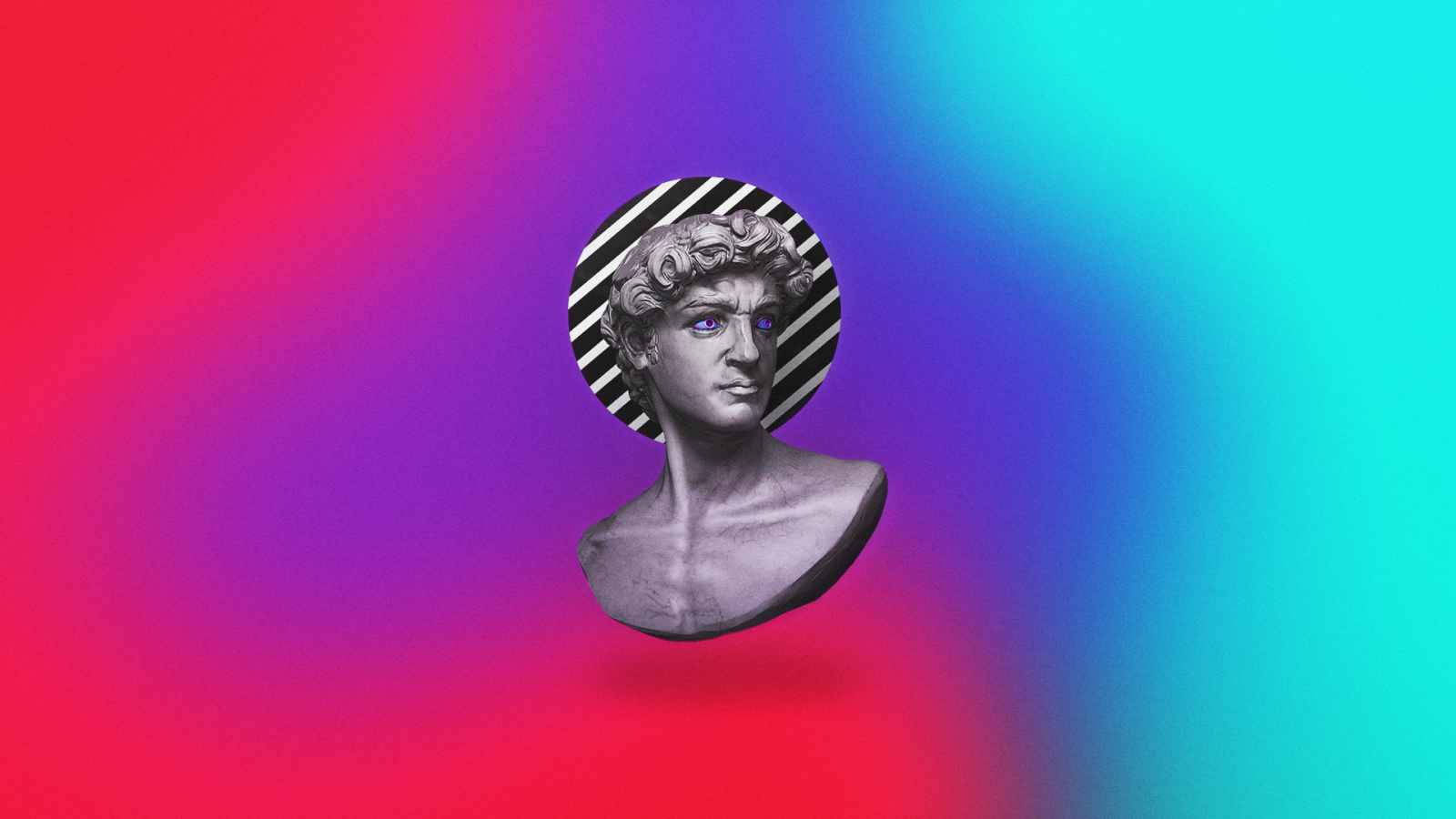 jednoduché pozadí, jednoduchý, vaporwave, spád