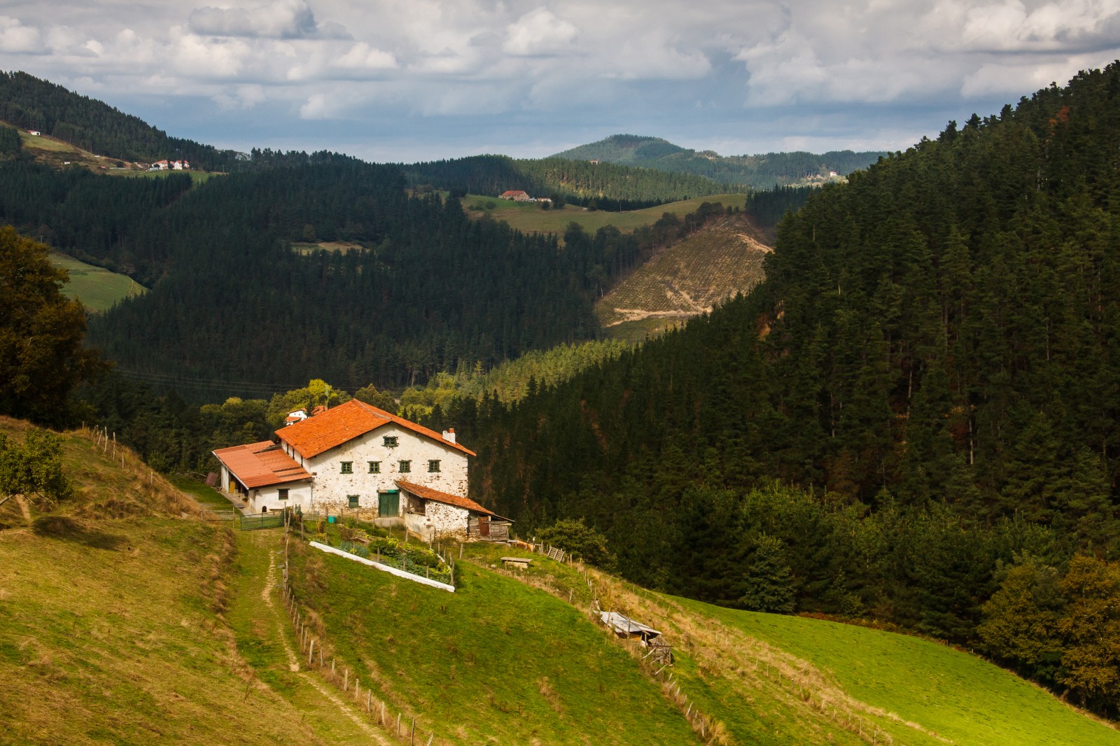 Wallpaper Basque country, house, rural 1600x1066 Dottore 1665393