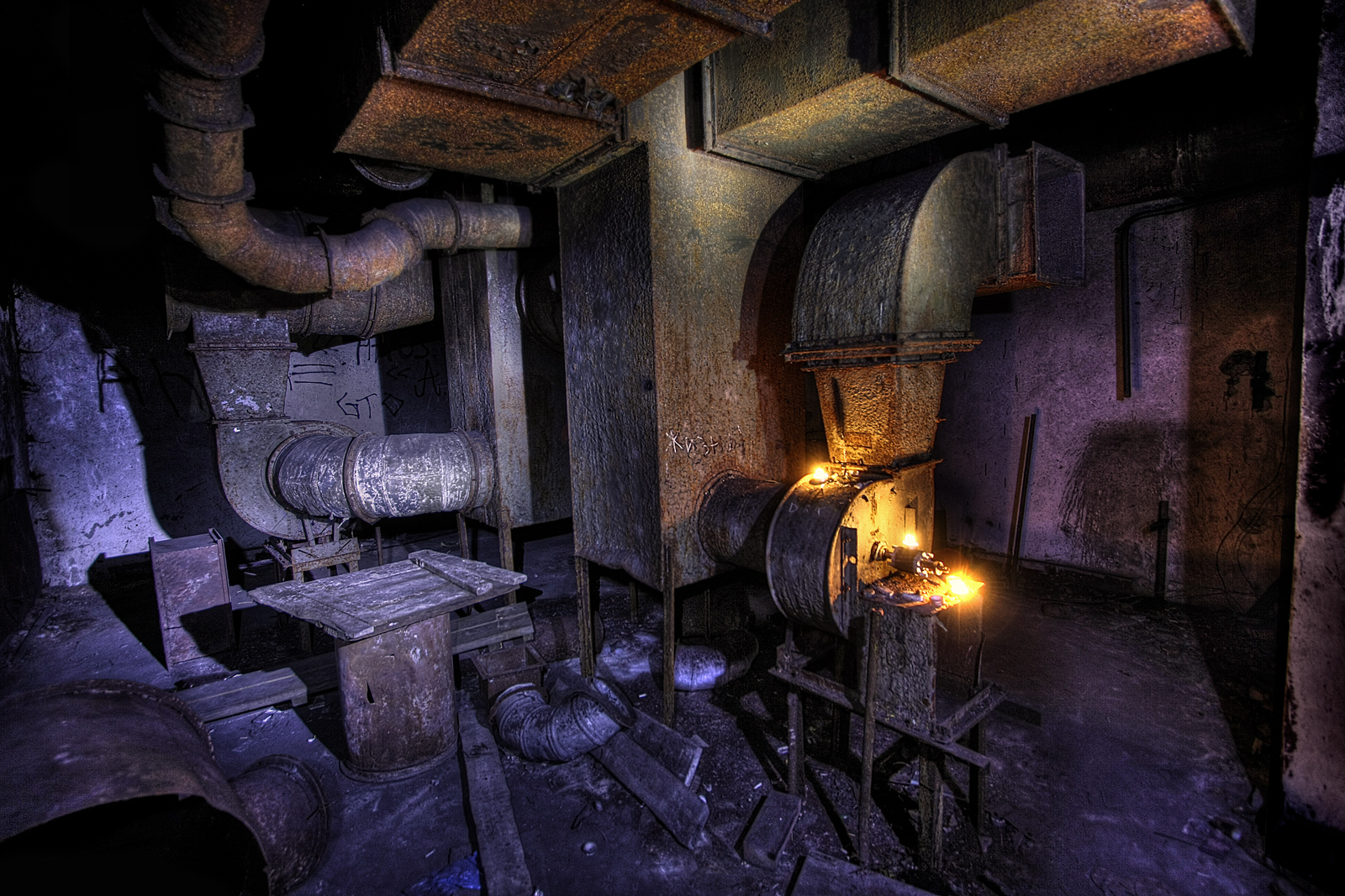 bygning, forladt, arkitektur, Canon, maskine, HDR, FSB, Photomatix
