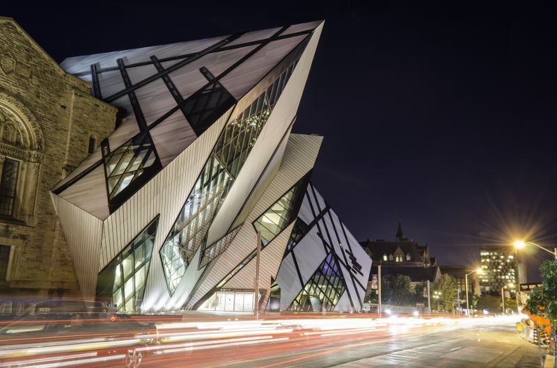 architecture,longexposure,Toronto,rom,modernarchitecture,royalontariomuseum