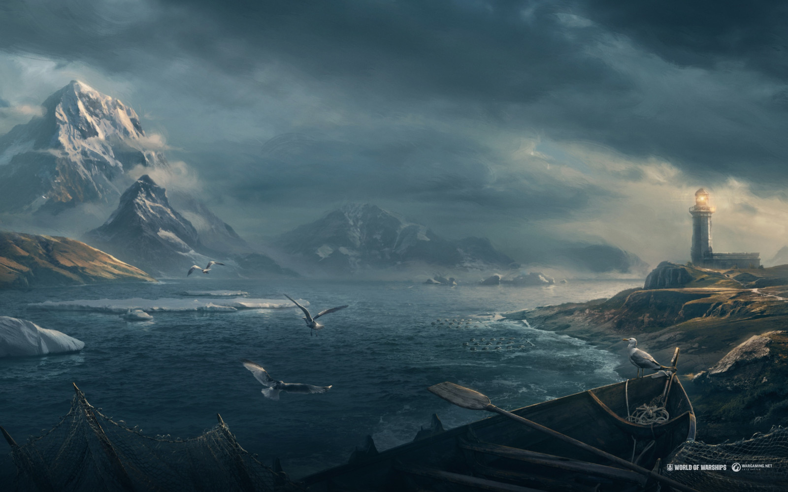 World of válečných lodí, ohromí, wargaming