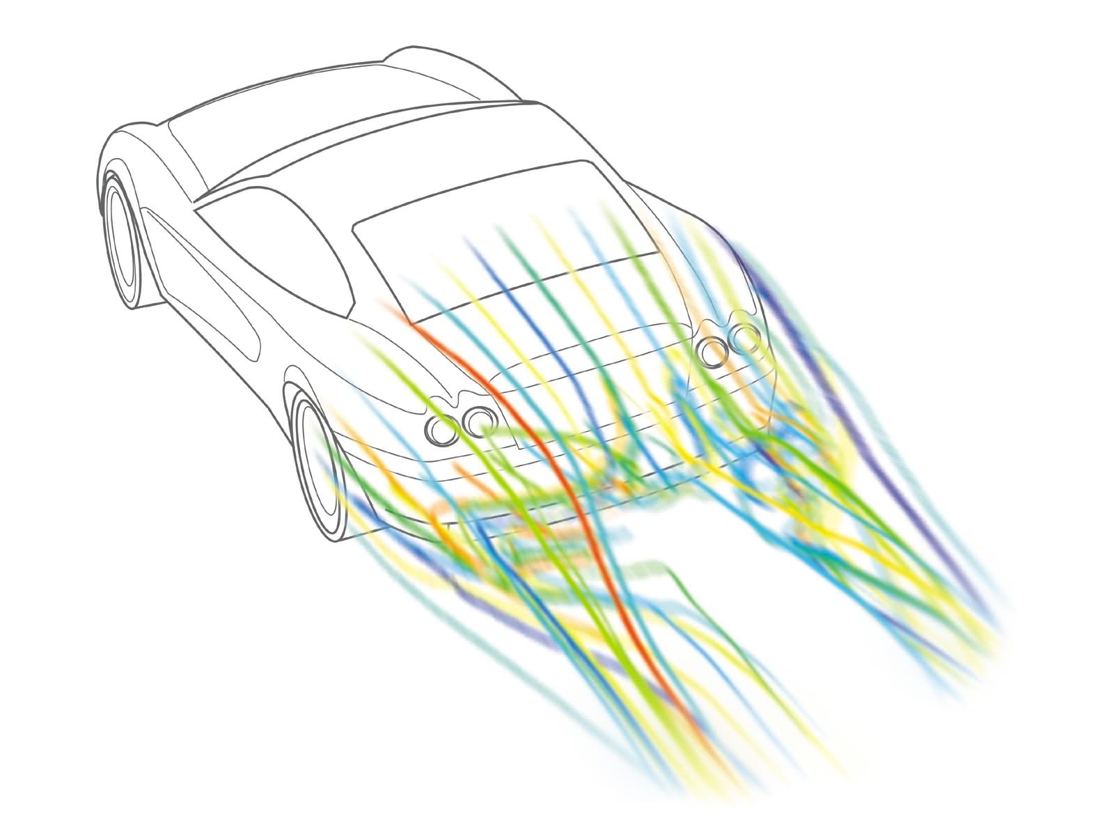tegning, illustration, streggrafik, Ferrari, netcarshow, netcar, bil billeder, bil foto, 2011, 612 Scaglietti, linje, skitse, diagram