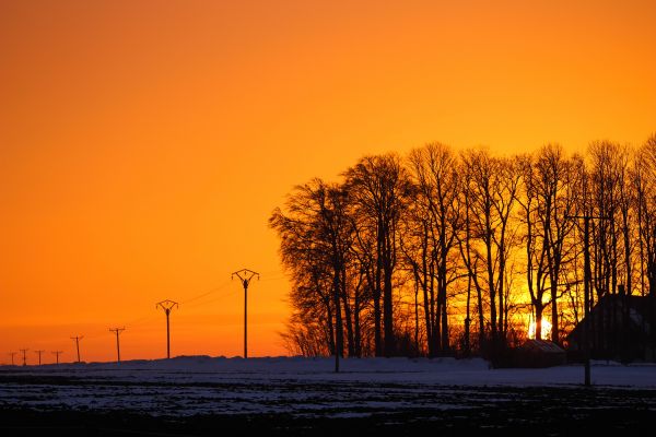sunlight,sunset,sky,landscape,winter,sunrise