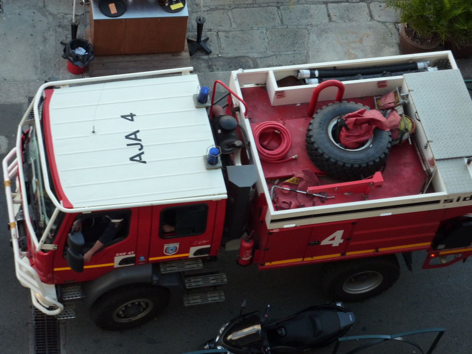 auto, Červené, vozidlo, Hračka, Korsika, motor, Ajaccio, corse, kamión, pompiers, sapeurs, CCF, automobilový exteriér, automobil make, nárazník, městské auto, automotive část motoru