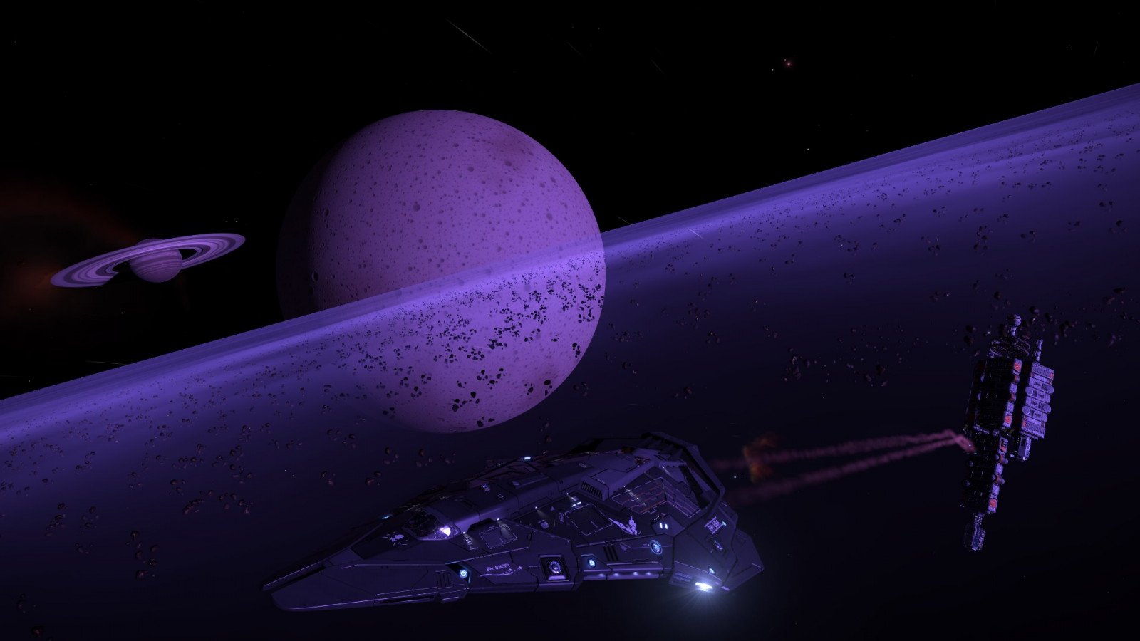 1920x1080 px, Ed, Elite Dangerous, anelli planetari, Python E D, spazio, Space Simulator, navicella spaziale