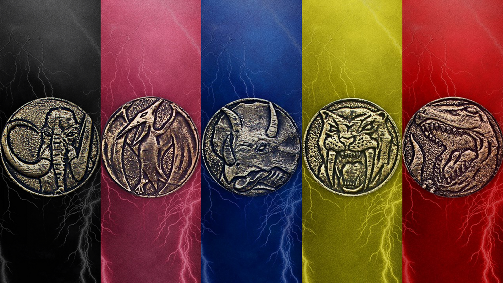 Fond d'écran : la télé, Power Rangers, collage 1920x1080 ...