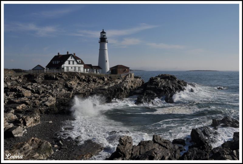 Meer,Wasser,Ufer,Himmel,Turm,Rock