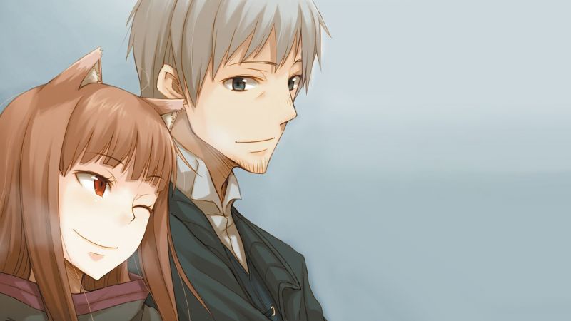 anime,capelli neri,Holo,Spice and Wolf,capelli,Okamimimi