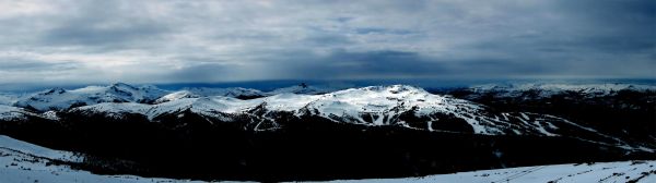 nature,snow,winter,sky,cold,multiple display