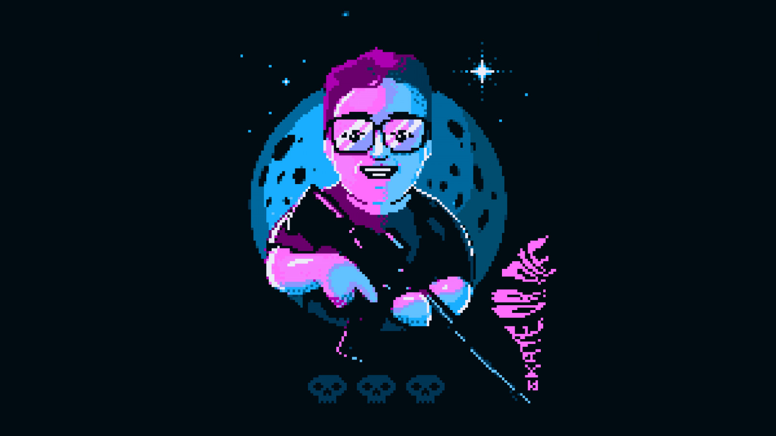 Papel de parede : Kyle Rittenhouse, Estilo retrô, liberdade, Pixel arte ...