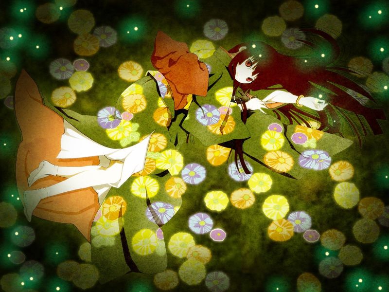 1600x1200 px, anime, anime girls, Enma Ai, flowers, kimono 1600x1200 px, anime, anime girls, Enma Ai, flowers, kimono