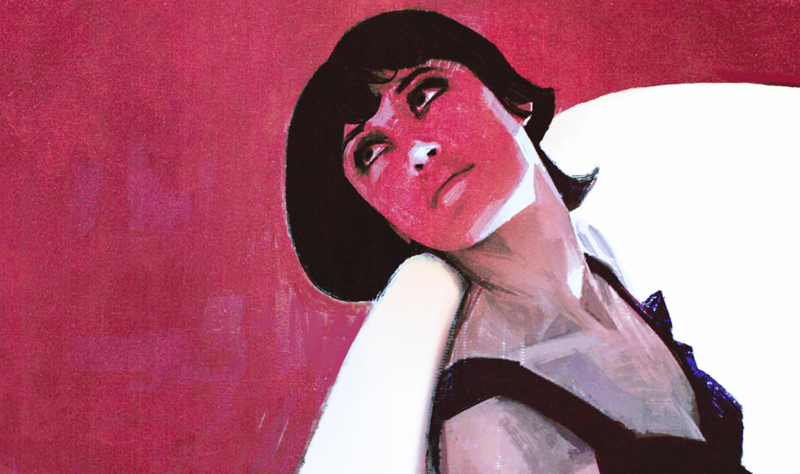 ilustrace, Červené, růžový, Osoba, Alexander Mandradjiev, UMĚNÍ, barva, kostým