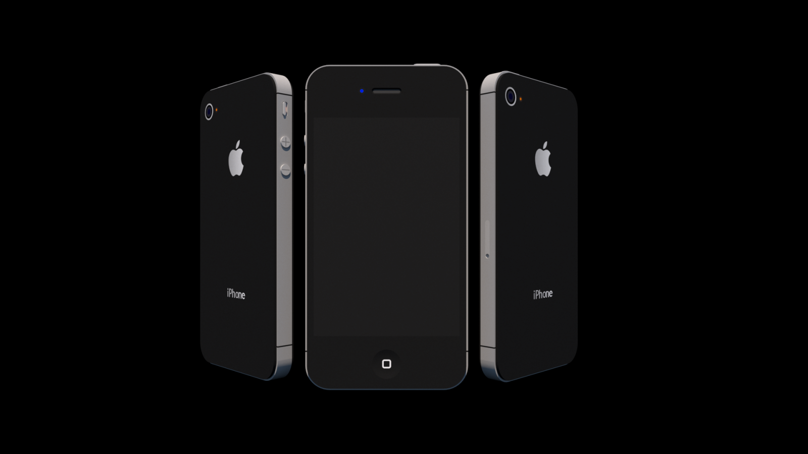 iPhone, poskytnout, v ray