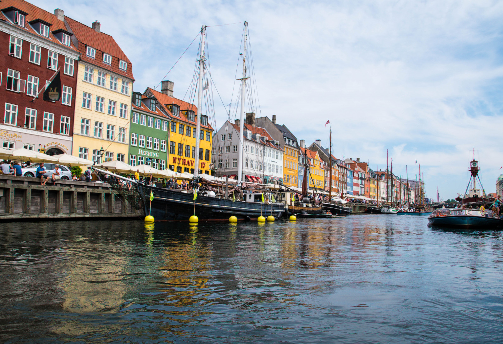 loď, loď, moře, panoráma města, vozidlo, řeka, přístav, Evropa, Dánsko, kanál, Kodaň, lodě, přístav, Danmark, k benhavn, regionhovedstaden, dk, Nyhavn, canaltours, plavidlo, kanál, vodní, tělo z vody