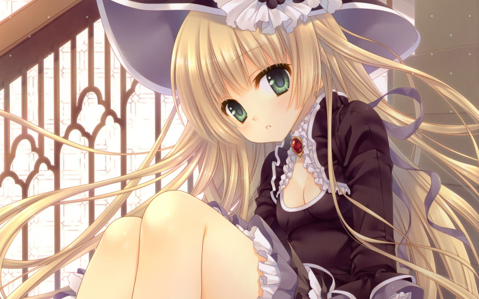 illustrazione, bionda, anime, anime girls, Gosick, immagine dello schermo, mangaka