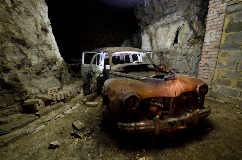 auto, motorové vozidlo, vozidlo, střední velikost auta, veteránem, krajina