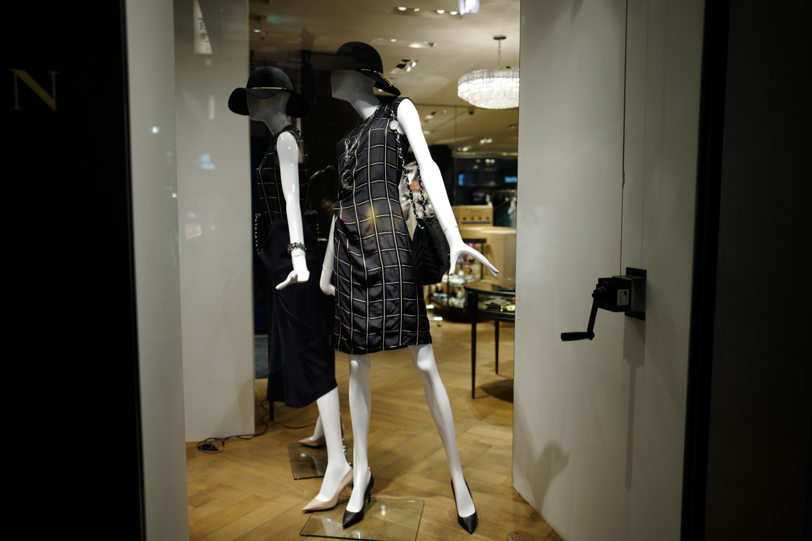 bílý, Černá, noc, šaty, móda, Leica, Tokio, oblečení, jp, Mannequin, design, kostým, Ginza, summilux, leicaq, summilux1728, q, 1728, výkladní skříň