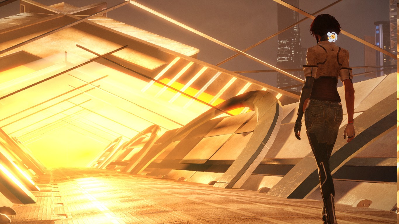 videohry, architektura, dřevo, schody, Vzhled interiéru, Zapamatuj si mě, Nilin, světlo, design, patro, podlaha, dno, strop, hlediště, 1366x768 px, screenshoty