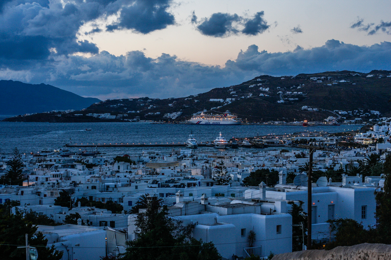 plavba, domy, západ slunce, moře, nebe, bílý, přímořská krajina, Krásná, mraky, krajina, lodě, ostrov, ostrovy, krajiny, středozemský, loď, mořské scenérie, západ slunce, Řecko, Řecko, greekislands, prázdnin, kyklady, mykonos