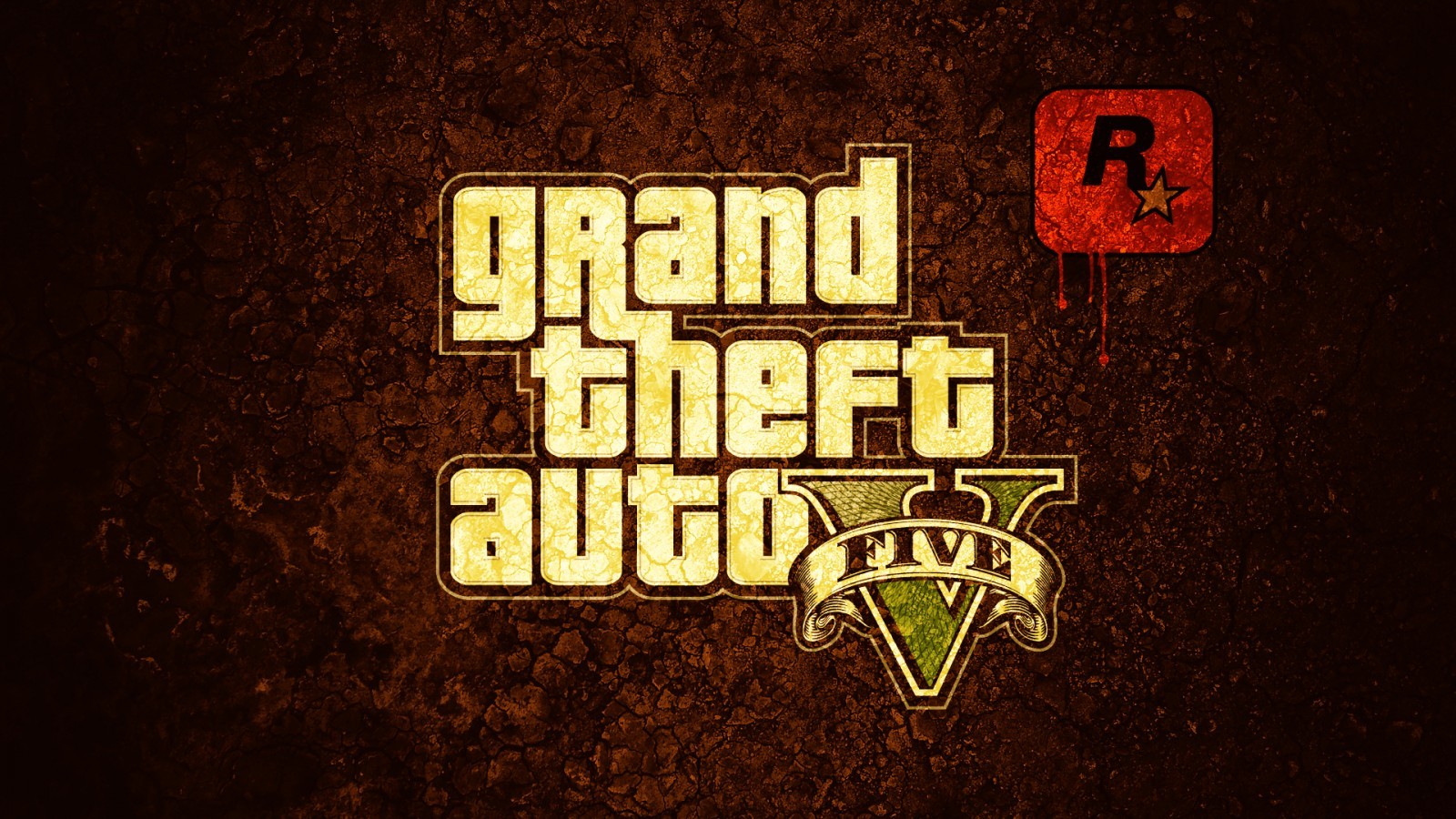 tekst, logo, Grand Theft Auto V, emotion, plakat, mærke, mørke, nummer, 1600x900 px, computer tapet, skrifttype, likør, albumcover