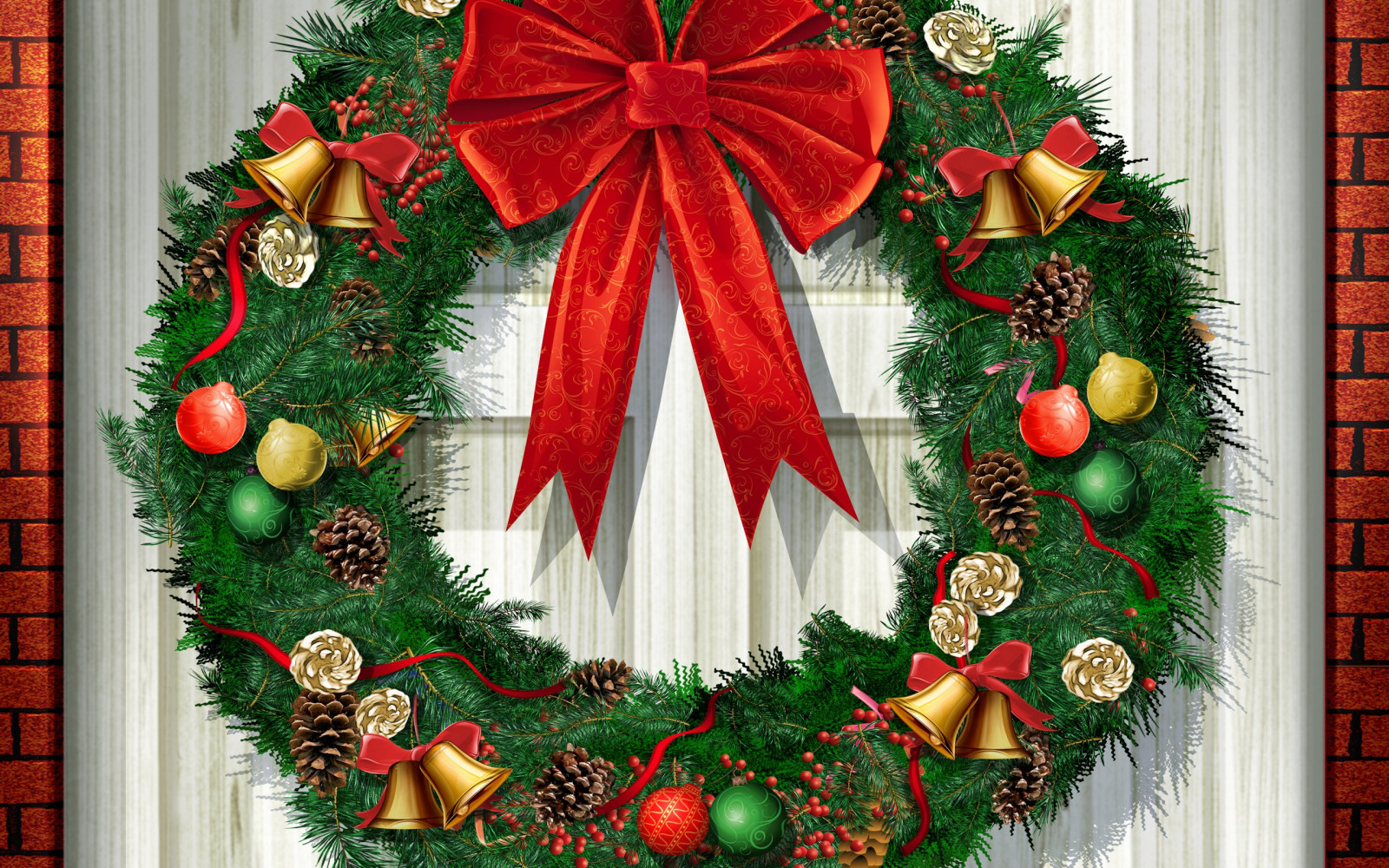 2560x1600 px, beautiful, Christmas, gifts, happy, holiday, lights, merry, santa, snowman, tree, vacation