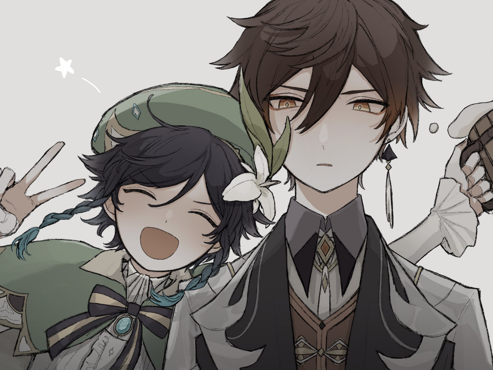 vlasy, kreslená pohádka, pusa, bílý, obratlovců, čelist, savec, gesto, UMĚNÍ, interakce, černé vlasy, šťastný, fiktivní postava, cg artwork, výkres, ilustrace, beletrie, Animated cartoon, creative arts, animace, grafika, řasa, sdílet, umělecká díla, anime