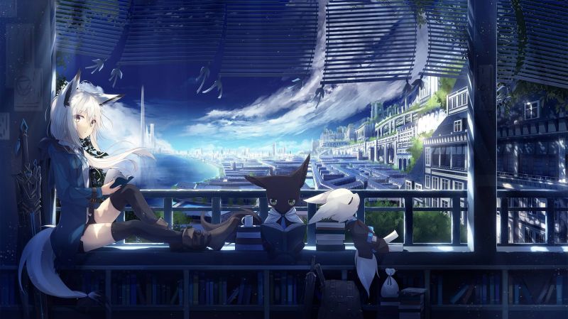 anime, fete anime, maximele, coapsă, 2521x1418 px anime, fete anime, maximele, coapsă, 2521x1418 px