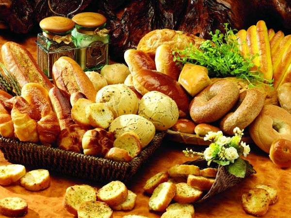 pastries,bread,rolls,many