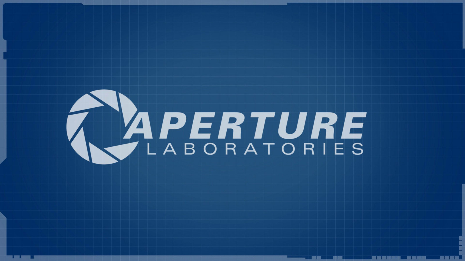 Wallpaper Text Portal 2 Aperture Laboratories Brand Banner wallpaper-text-portal-2-aperture-laboratories-brand-banner