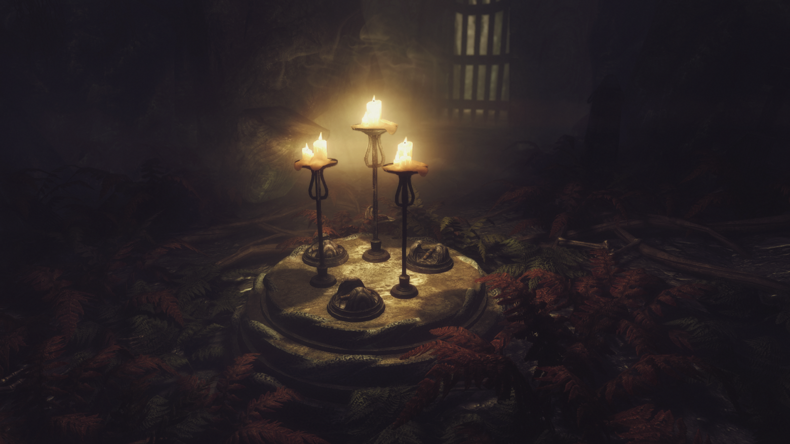 sollys, computerspil, nat, afspejling, aften, The Elder Scrolls V Skyrim, lys, belysning, mørke, skærmbillede